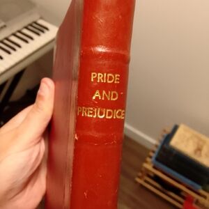 Rare antique leather bound Pride and prejudice